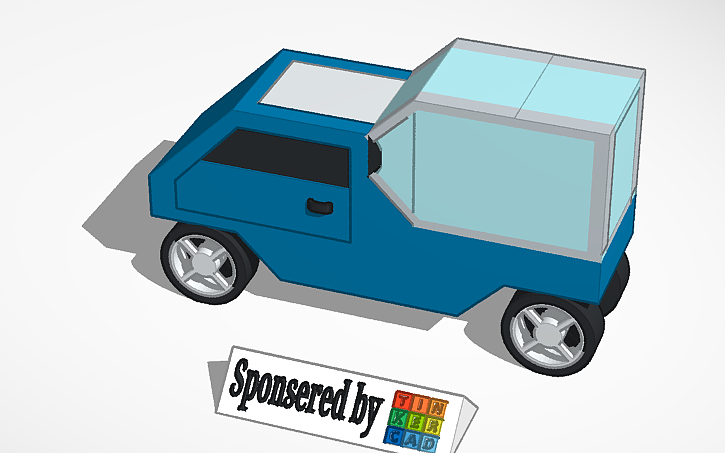 3D design Car - Tinkercad