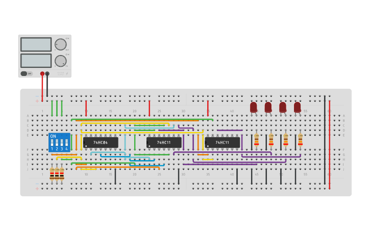 Circuit design Laboratory Activity 4 Part 3 - Tinkercad
