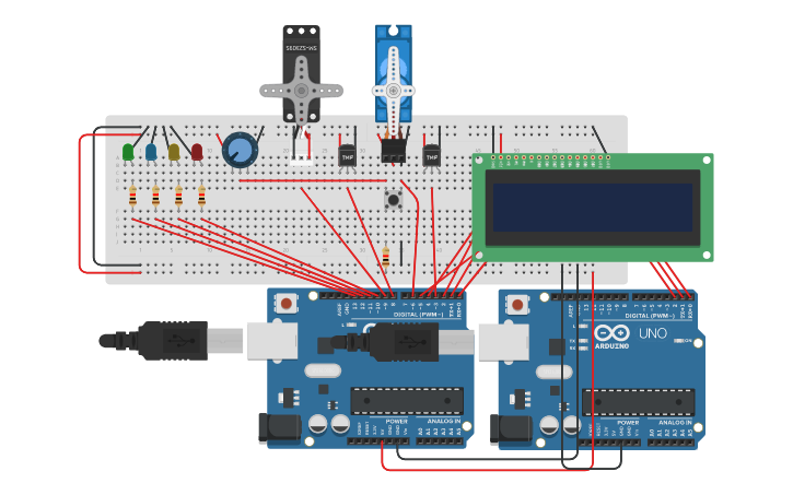 Circuit design CPE 301 Final Project - Tinkercad