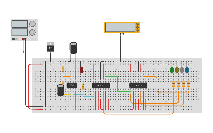 Circuit design Time - Tinkercad