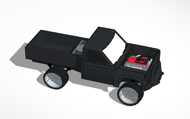 3D design Ford cummins ranger - Tinkercad