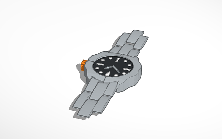 3D design Roller Watch - Tinkercad