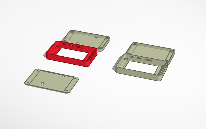 3D design CYD Case - Tinkercad