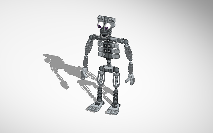 3D design endo ragdoll - Tinkercad