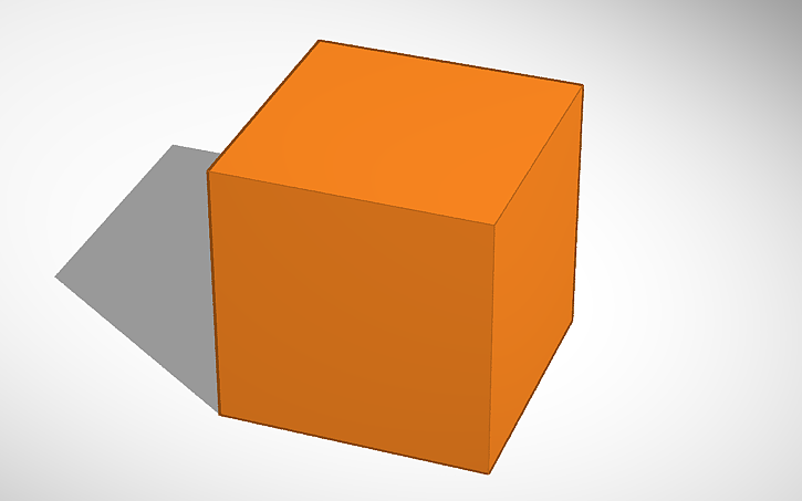 3D design block - Tinkercad