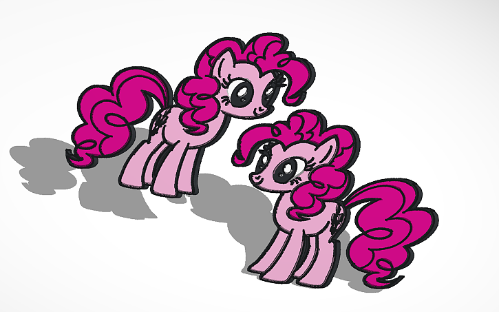 3D design My little Pony - Tinkercad