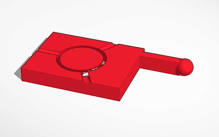 3D design Remote Control - Tinkercad