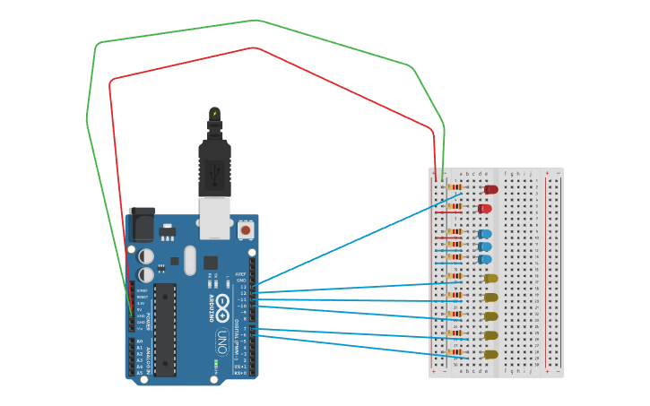 Circuit design LAB 1 - Tinkercad