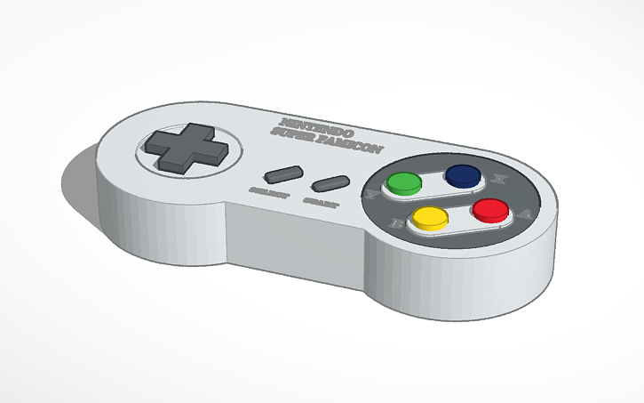 3D design CONTROLLER - Tinkercad