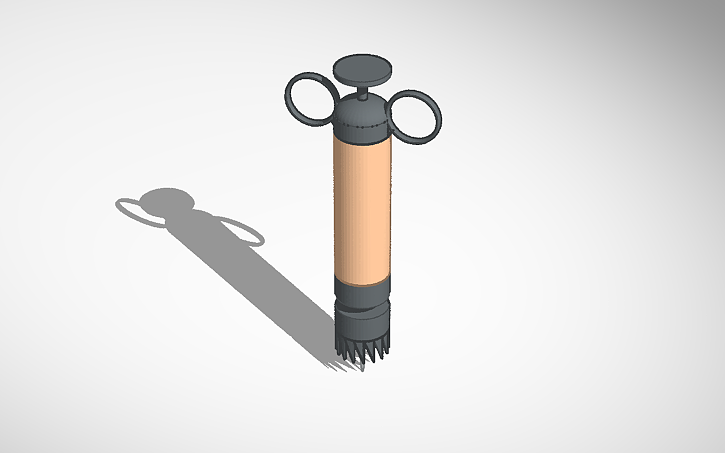 3D design blight serum dbd - Tinkercad