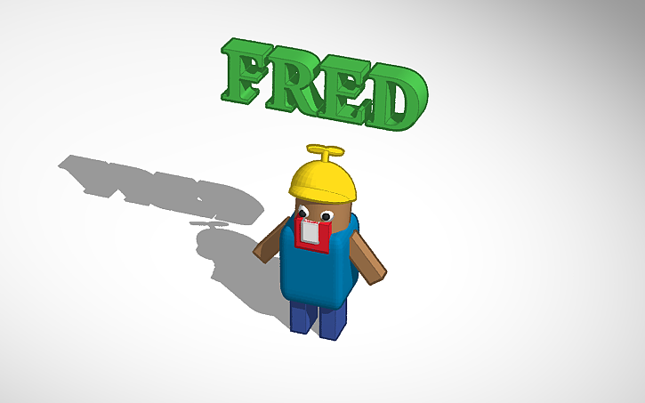 3D design Ragdoll - Tinkercad
