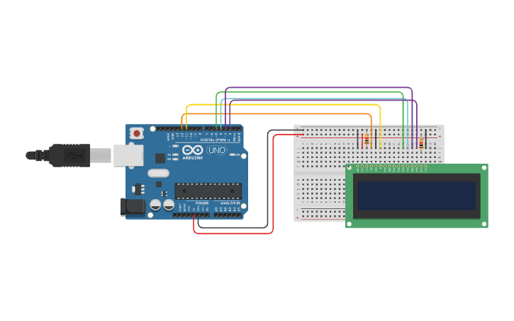 Circuit design level-2 - Tinkercad