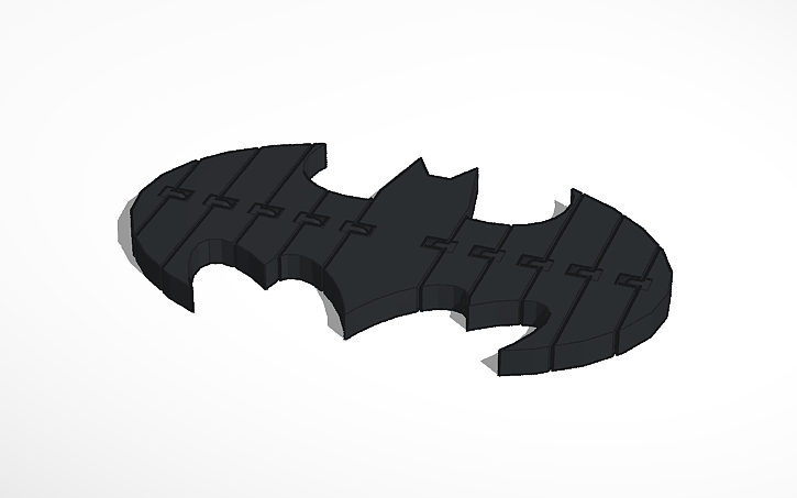 3D design Bat - Tinkercad