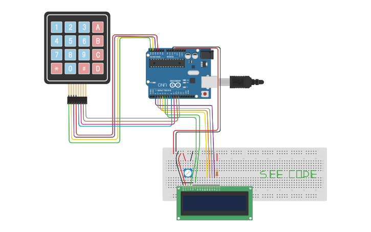 Circuit design Minecraft for Arduino V0.2 - Tinkercad