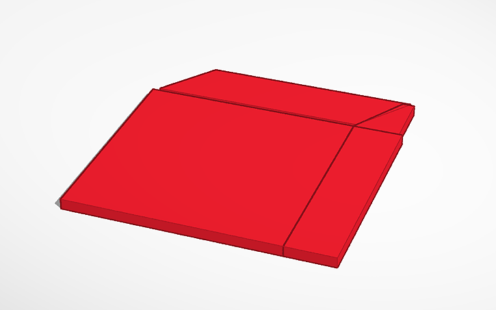 709 Tinker 3D design Not a cube - Tinkercad