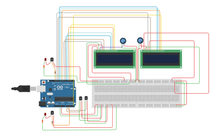 Module Peltier Arduino Circuit design peltier module arduino - Tinkercad