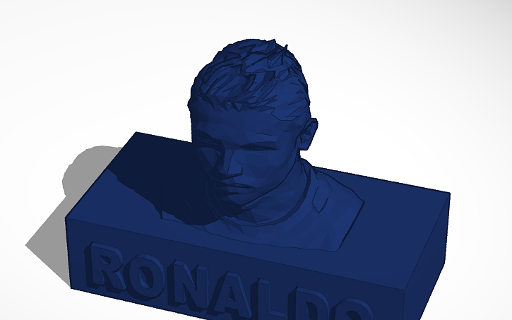 3D design ronaldo - Tinkercad
