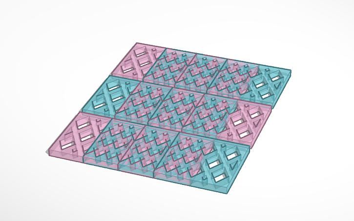 3D design pattern - Tinkercad