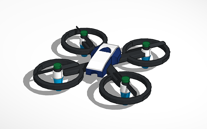 3D design Drone I - Tinkercad