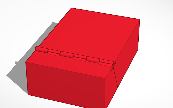 3D design Camel Cigarette Case - Tinkercad