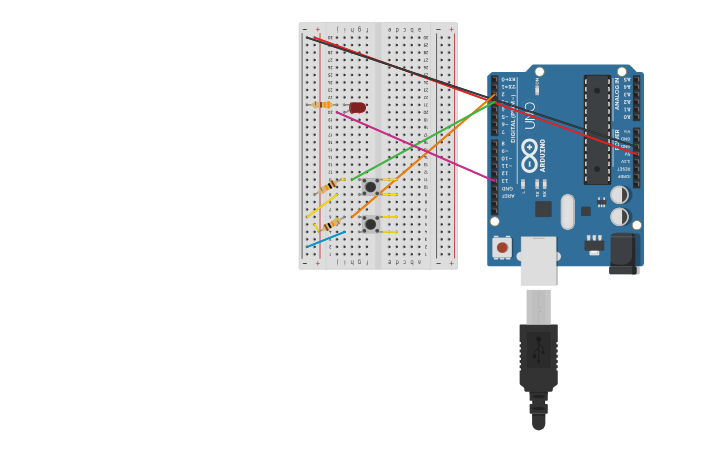 Arduino Tinker Circuit design TCE-Arduino IDE 05 - Tinkercad