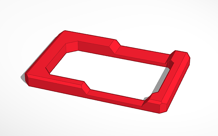 3D design Kronos fingerprint sensor replacement - Tinkercad