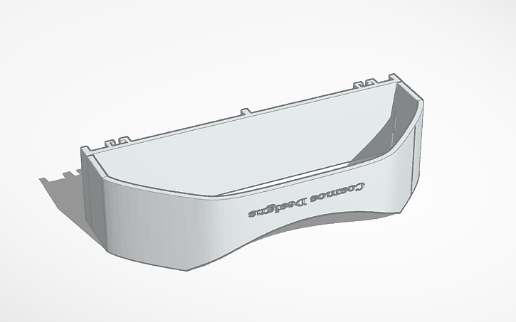 Hat Rack 3d Design 3D design Hat Rack - Ball Cap - Tinkercad