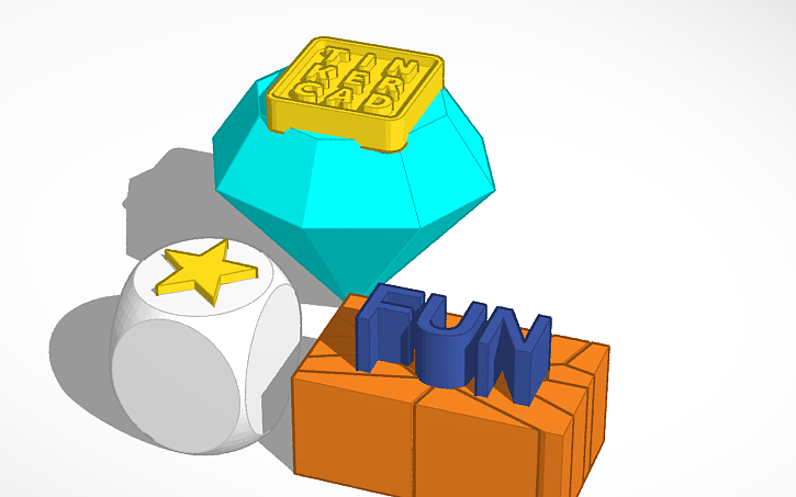 3D design LITTLE THINGS TO FIDDLE WITH - Tinkercad