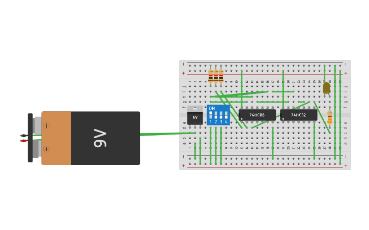 Circuit design TEST - Tinkercad