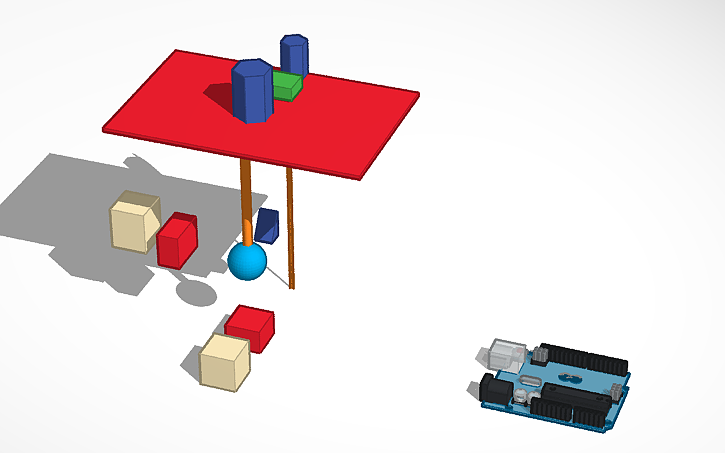 3D design Simple Pendulum - Tinkercad