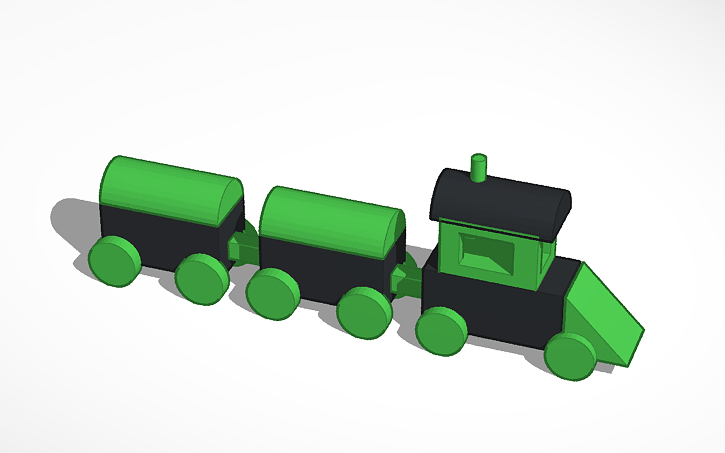 3D design train - Tinkercad
