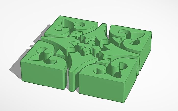 Tinkercad How To Create Design Pattern Tutorial 3D design pattern - Tinkercad