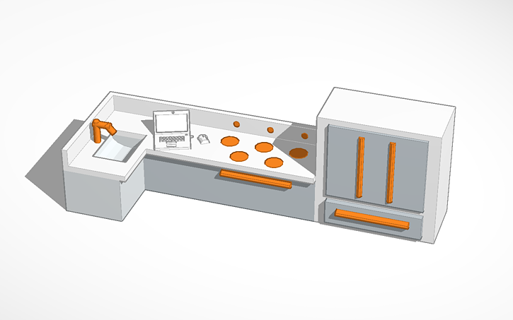 3D design Kitchen - Tinkercad