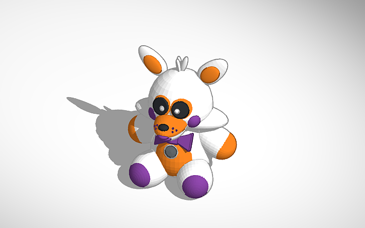 3D design Lolbit Plush Fixed - Tinkercad