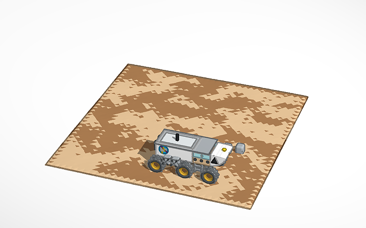 3D design Copy of rover - Tinkercad