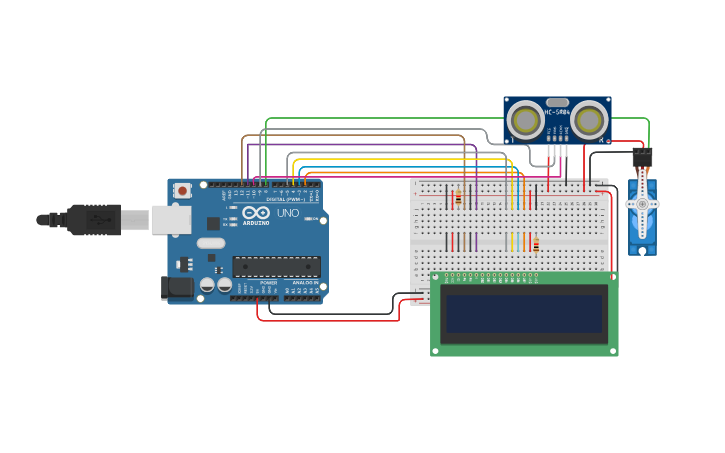 Circuit design IOT Final Project - Tinkercad