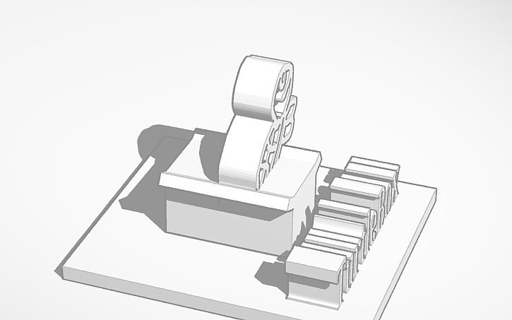 3D design TurtleBox Logo - Tinkercad