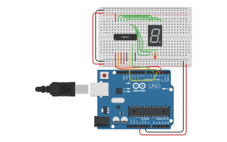 Circuit design Copy of Instrumentação - Decodificador BCD para 7 ...