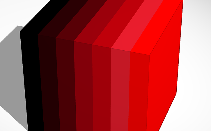 3D design Gradient - Tinkercad