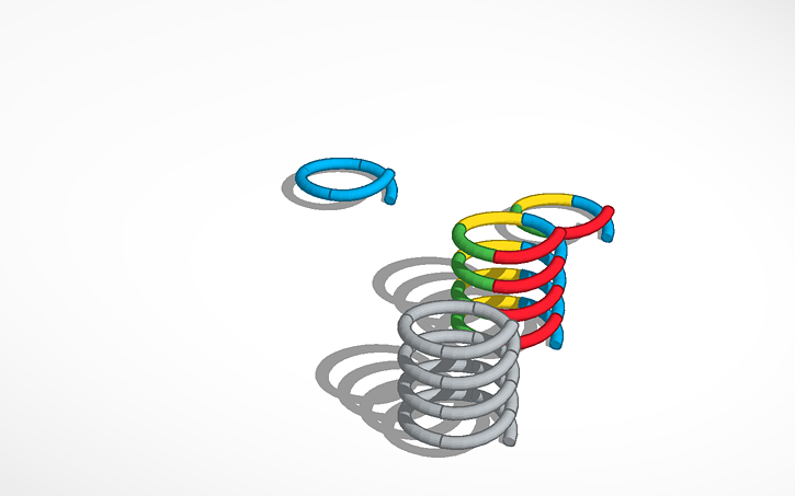 3D design spring - Tinkercad