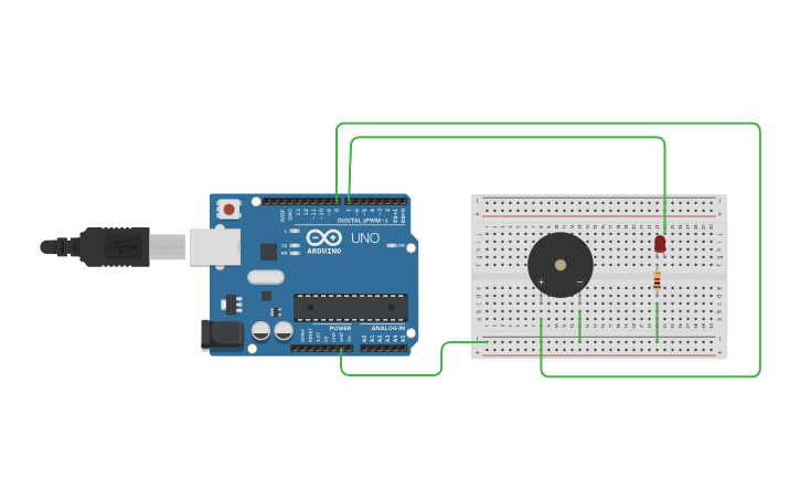 Sos Button For Aduino Circuit design Create SOS with Arduino Buzzer and Led - Tinkercad