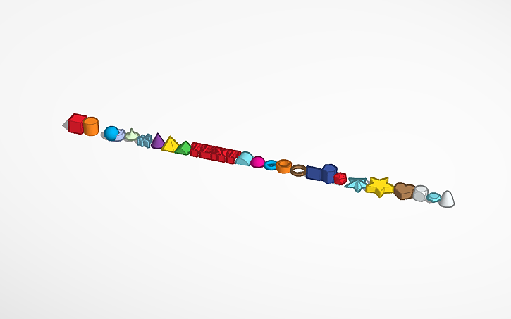3D design Basic Shapes - Tinkercad
