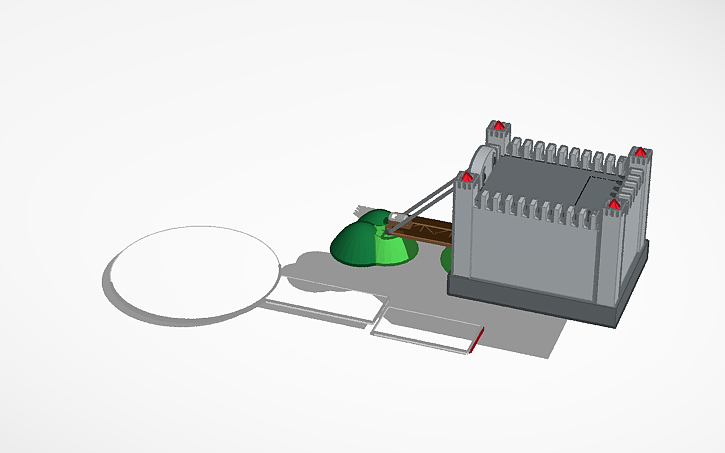 3D design Sim Lab Draw bridge - Tinkercad