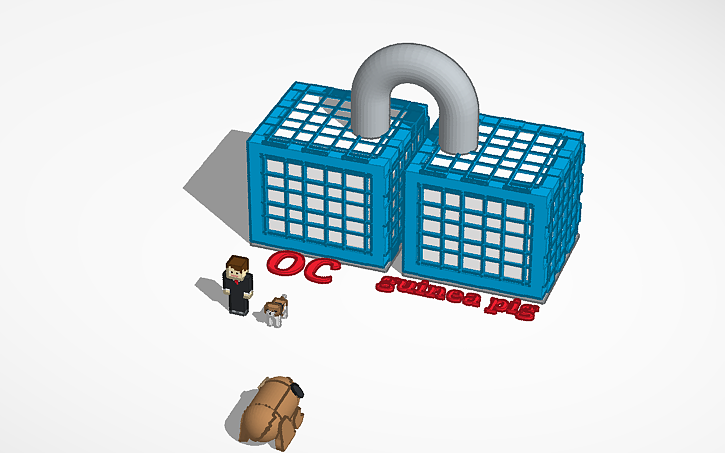 3D design Copy of guinea pig maker! - Tinkercad