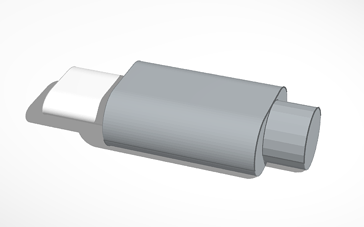 Usb Plug Design 3D design USB-C plug - Tinkercad