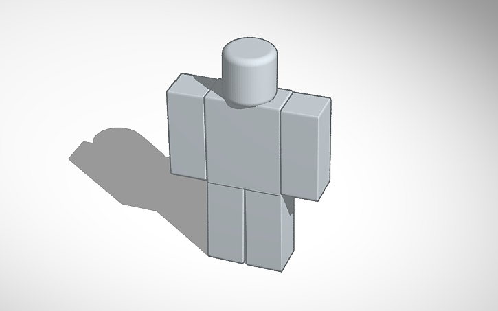 3D design r6 base roblox dummy - Tinkercad