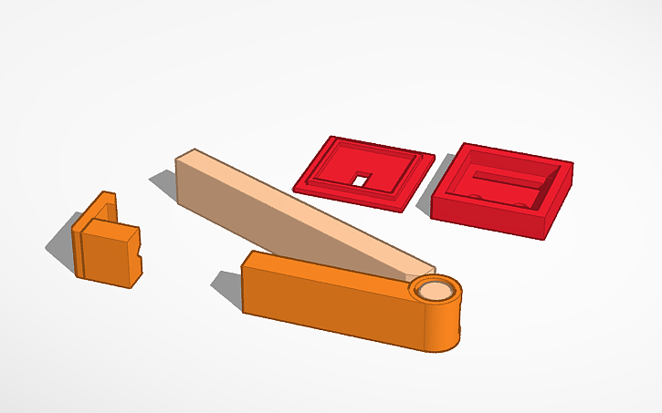 3D design Sensor Max30102 - Tinkercad