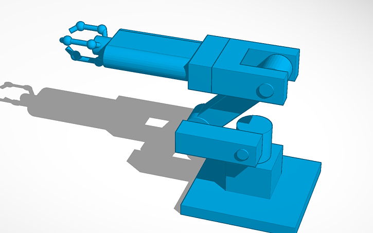 3D design ESd8F24737-120 robot hand - Tinkercad