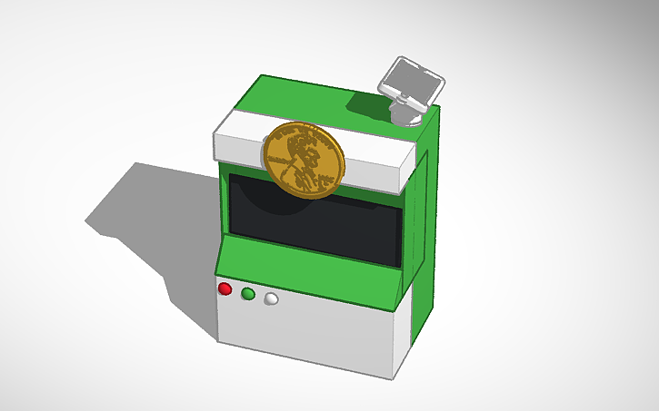 3D design Mvs coin - Tinkercad
