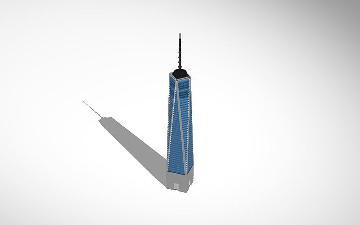 One World Trade Center - Tinkercad